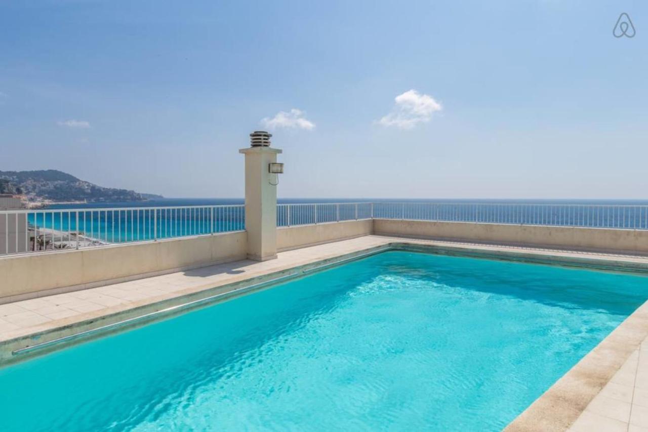 Royal Promenade Pool Terrace With Sea View Appartement Nice Buitenkant foto